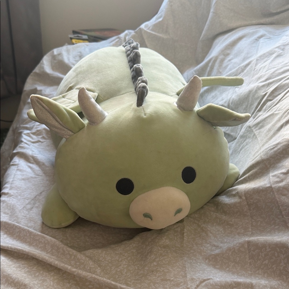 Squishmallows Soft Green Dragon Plush